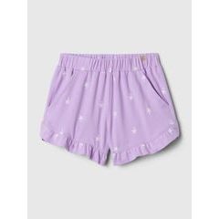 GAP 440538-03 Baby bavlněné kraťasy Fialová