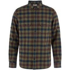 FJÄLLRÄVEN Skog Relaxed Shirt M Laurel Green-Dark Navy