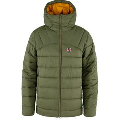 FJÄLLRÄVEN Expedition Mid Winter Jacket M, Green-Mustard Yellow