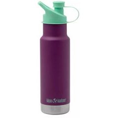 KLEAN KANTEEN Insulated Kid Classic Narrow 355 ml (w/Kid Sport Cap) - Sparkling Grape