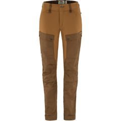 FJÄLLRÄVEN Keb Trousers Curved W Short, Timber Brown-Chestnut