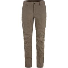 FJÄLLRÄVEN Abisko Hybrid Trail Trs Zip-off W Suede Brown