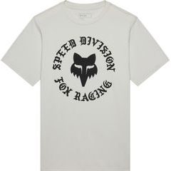 FOX Badge 195 Original Ss Tee Light Grey