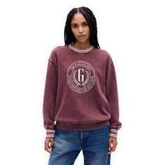 GAP 817101-01 Oversize mikina VintageSoft Červená