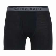 ICEBREAKER M Anatomica Boxers, BLACK