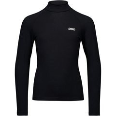POC Y's Layer Merino Mock Neck Jersey Uranium Black