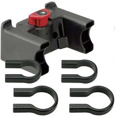 KLICKFIX 22-26 mm/31,8 mm uzamykatelný, Černá