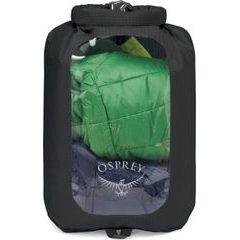 OSPREY DRY SACK 12 W/WINDOW, black