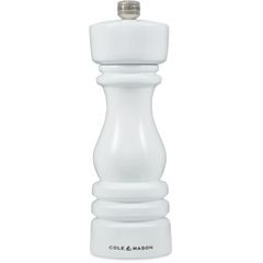 COLE&MASON Mlýnek na pepř London White Gloss Precision+ 18 cm