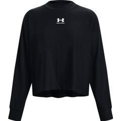 UNDER ARMOUR UA Rival Terry Oversized Crw-BLK