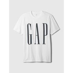 GAP Tričko s logem Bílá