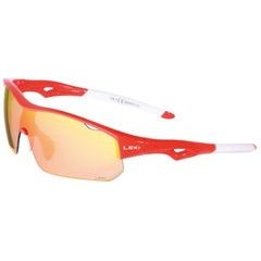 LEKI Sport Vision Junior, bright red-rainbow