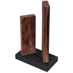 KAI Blok na nože Stonehenge na 4 díly, granit/ořech magnetický