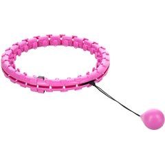 HMS Masážní hula hoop FH01 se závažím fialová