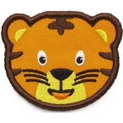 AFFENZAHN Velcro badge Tiger - yellow