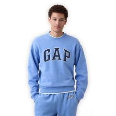 GAP 898181-02 Mikina s logem Unisex Modrá