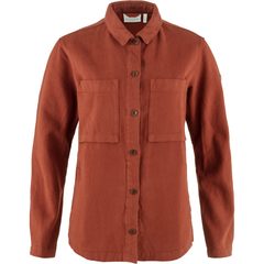 FJÄLLRÄVEN Singi Flannel Overshirt W, Autumn Leaf