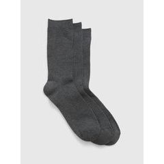 GAP 733789-04 Vysoké ponožky, 3 páry Šedá