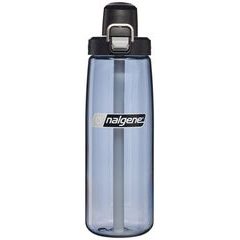 NALGENE Straw bottle 700 ml, Grey w/Black Cap