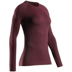 X-BIONIC XCEED RUN SHIRT LS WMN Oxide Red/X Black