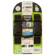 YATE Popruh se sponou 2,5x150 cm - 2 ks