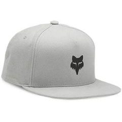 FOX Fox Head Snapback Hat, Steel Grey