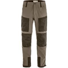 FJÄLLRÄVEN Keb Agile Trousers M Suede Brown-Dark Olive