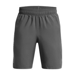 UNDER ARMOUR Woven Wdmk Shorts, Castlerock / White