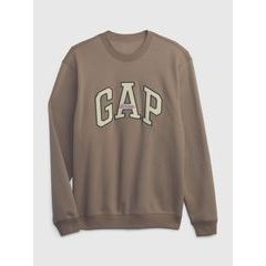 GAP 829186-01 Mikina s logem GAP Hnědá