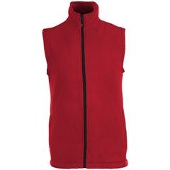 BENNON FLEECE Vest red