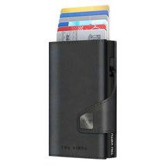 TRU VIRTU Wallet Click & Slide - recyklovaný PET Bio Corn Black / Black