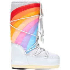 MOON BOOT ICON RAINBOW, 002 glacier/blue-red