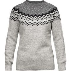 FJÄLLRÄVEN Övik Knit Sweater W, Grey
