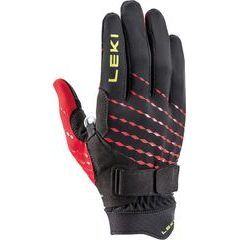LEKI Ultra Trail Breeze Shark, black-red-neonyellow