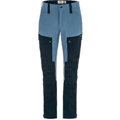 FJÄLLRÄVEN Keb Trousers Curved W - Dark Navy-Dawn Blue