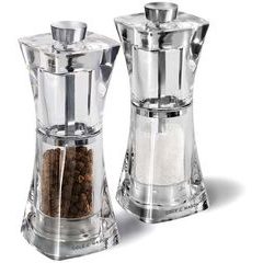 COLE&MASON Sada mlýnků na pepř a sůl Crystal