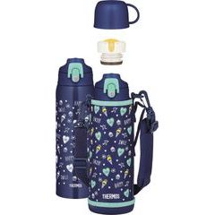 THERMOS Dětská termoska s dvěma uzávěry 1l - modrá