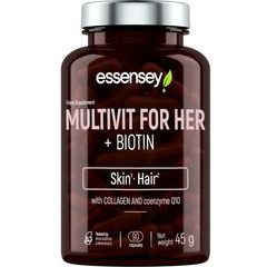 TREC NUTRITION ESSENSEY Multivitamíny pro ženy s Biotinem - 90 kapslí