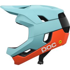 POC Otocon Race MIPS Indicolite Blue Matt/Carnelian Orange Matt