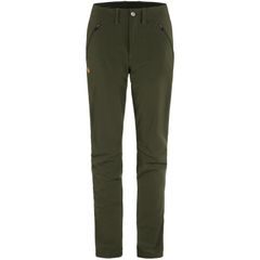 FJÄLLRÄVEN Abisko Trail Stretch Trousers W Deep Forest