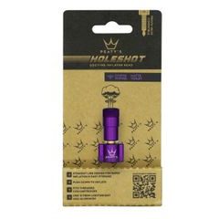 PEATYS HOLESHOT CO2 TYRE INFLATOR HEAD VIOLET