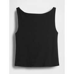 GAP Strečový crop top Černá