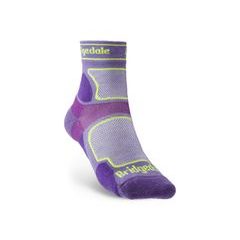 BRIDGEDALE Trail Run UL T2 CS 3/4 Crew Women's, purple