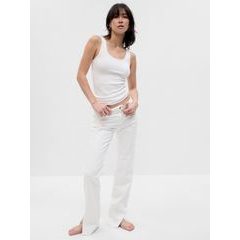 GAP 540670-02 Tílkový top Bílá