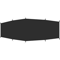 FJÄLLRÄVEN Shape 2 Footprint Black