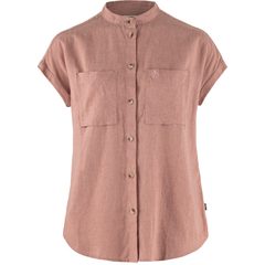 FJÄLLRÄVEN Övik Hemp Shirt SS W Dusty Rose