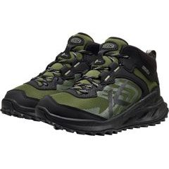 KEEN ZIONIC MID WP YOUTH, black/bronze green