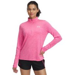 UNDER ARMOUR Tech 1/2 Zip- Twist Pink