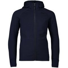 POC Merino Zip Hood Jr Turmaline Navy