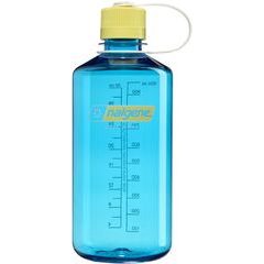 NALGENE Narrow Mouth 1000 ml Blue Atoll w/Endive